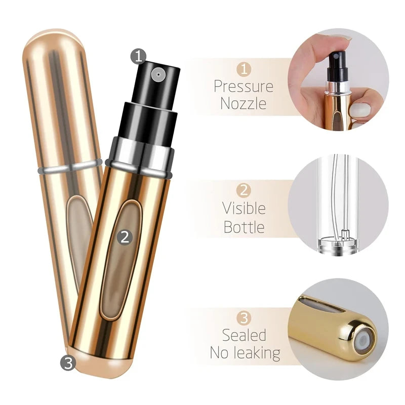 Portable Refillable Perfume Atomizer