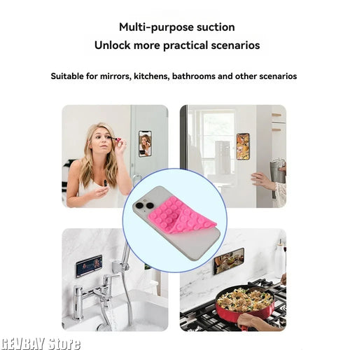 Silicone Suction Cup Phone Stand